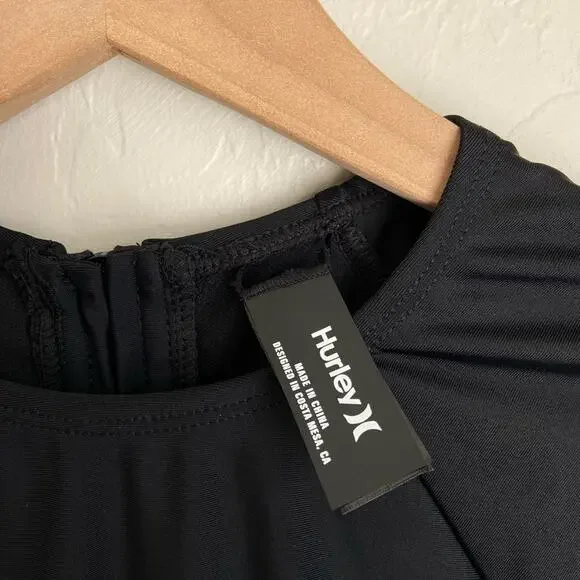 NEW Hurley quick dry long sleeve rash guard surf suit medium - Picture 10 of 13